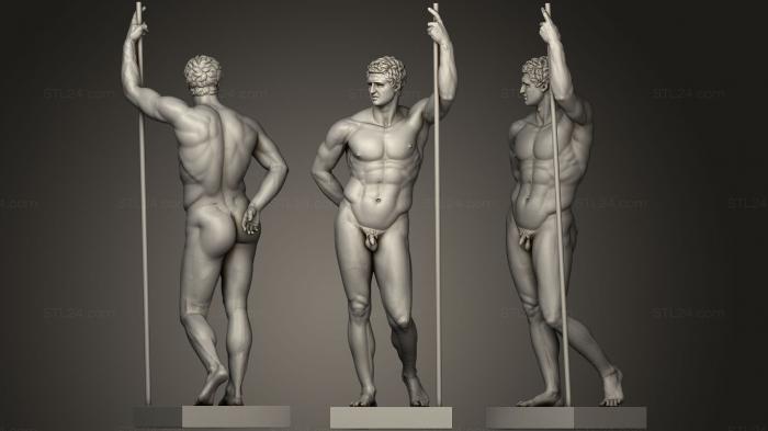 Statues antique and historical (Man, STKA_1432) 3D models for cnc